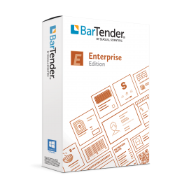 BarTender 2022 Enterprise and Five Printer Licenses (includes 1 Year of Standard Maintenance & Support)